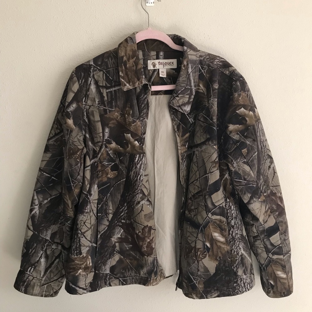 Dri Duck Camouflage Jacket XXL Ladies